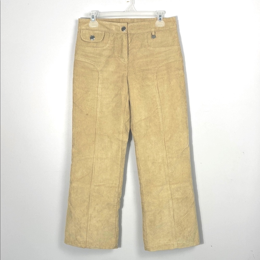 Vintage NILS Corduroy Ski Pants Fully Quilt Lined Wide Leg size 10
